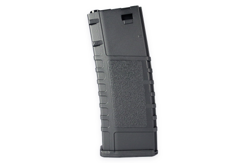 GB-06-14 MID CAP.200 RDS MAGAZINE FOR M4 AEG - POLYMER BLACK - PACK OF 6 PCS